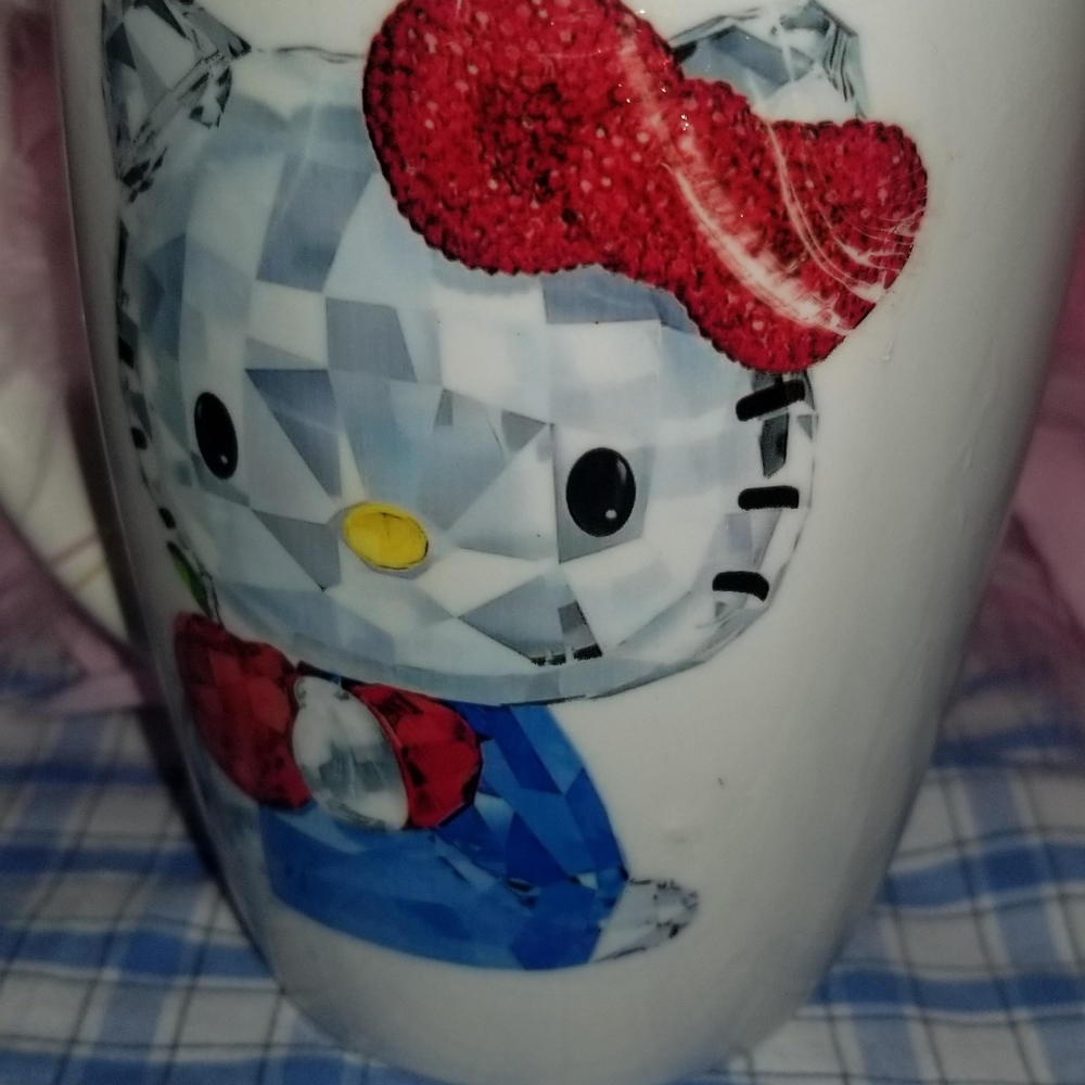 Pink puff in a cup
